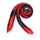 thumbnail image 2 of INSPIRE CHIC Pañuelo Cuadrado de Regreso a Clases para Mujeres Estampado Floral Leopardo Lunares Rayas Bufanda Chal Azul Oscuro 23.62 x 23.62'', 2 of 7