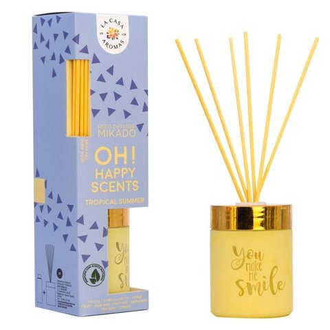 La Casa De Los Aromas - Ambientador Mikado Mensajes Tropical Summer