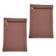 thumbnail image 2 of 2 Bolsillos Con Cremallera Para Coser, Carteras Ocultas Para Sudaderas, Sudaderas, Chaquetas, Color Café, 2 of 5