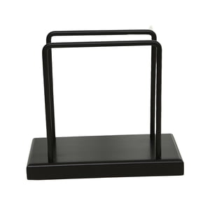 Bothyi - Servilletero Vertical, Almacenamiento De Servilletas Para Mesa De Comedor, Restaurante, Encimera, Negro