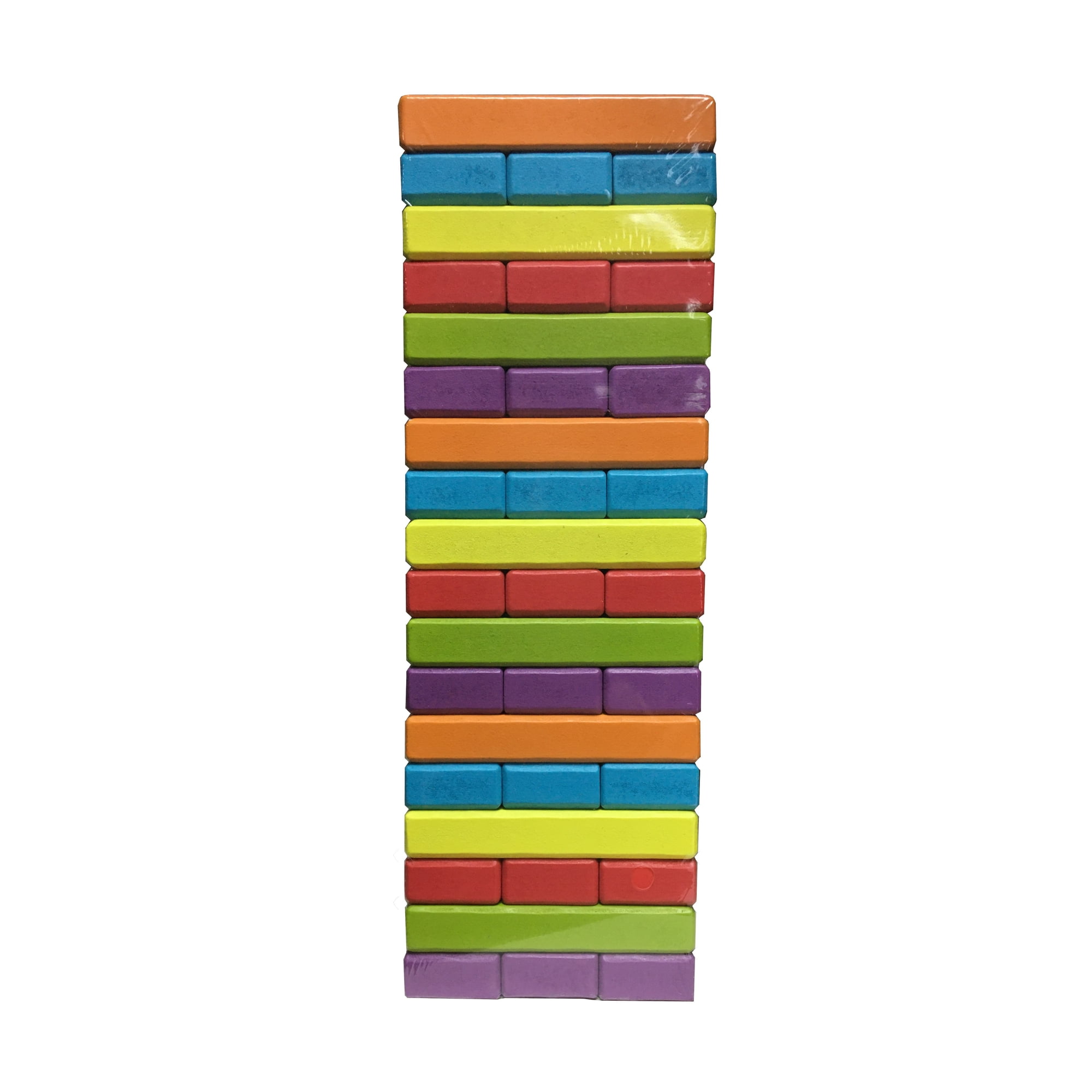 Jenga Madera Multicolor 54 piezas | Lider