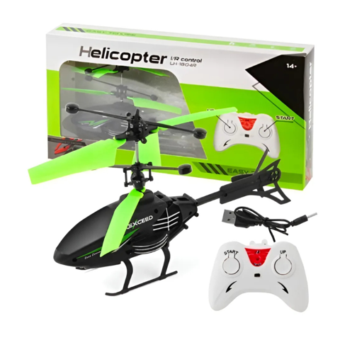 Genérico - Helicóptero Volador Mini Dron Control Remoto Verde