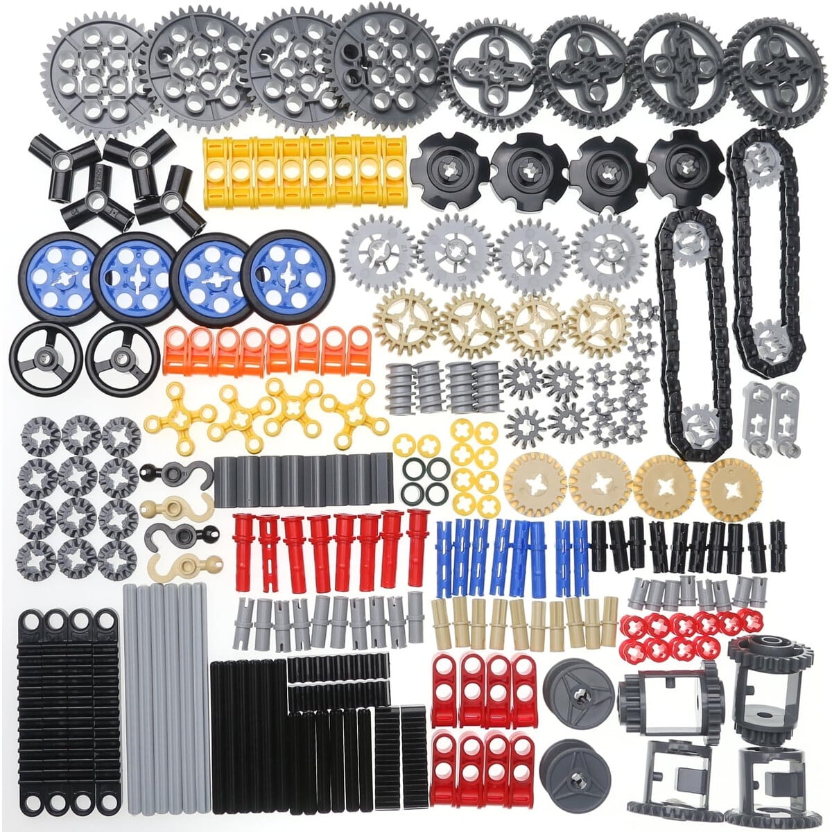Set Engranajes Technic Zylopa 270 Piezas Compatible