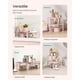 thumbnail image 5 of Estante organizador de armario SONGMICS Kitchen Jelly Pink Set 2, 5 of 7