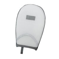 Bothyi - Guantes Para Vaporizador De Prendas Manoplas Vaporizadoras De Prendas Gruesas Con Lazo Gris