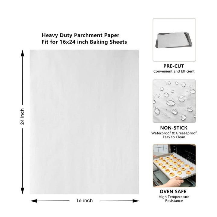 Genérico - Papel Mantequilla 20 Mts Reposteria Preparaciones Cocina