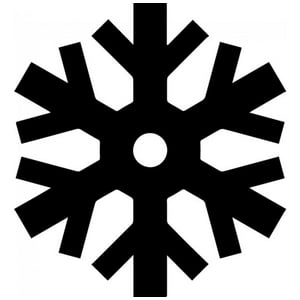 Rienda Libre Graphics - Decomural Winter Snowflake Christmas Pack Ws-33383