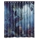 thumbnail image 1 of Cortina de ducha de sirena favorita, juego de cortina de baño con ganchos, tamaño 60 x 72 pulgadas, 1 of 3