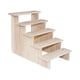 thumbnail image 3 of Soporte elevador de exhibición de madera, estante elevador de exhibición de joyería, soporte de exhibición de madera rectangular para dulces, postres, , 5 capas 20cm, 3 of 5