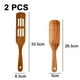 thumbnail image 2 of Juego de 2 utensilios de cocina de madera, utensilios de madera para cocinar, remover, mezclar y servir., 2 of 5