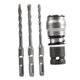 thumbnail image 4 of Adaptador De Martillo De Conversión De Llave Eléctrica Para Construcción De Mejoras Para El Hogar Con 3 Brocas, 4 of 5
