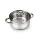 thumbnail image 1 of Olla de fondo Cook N Home 3 L acero inoxidable con tapa, 1 of 8