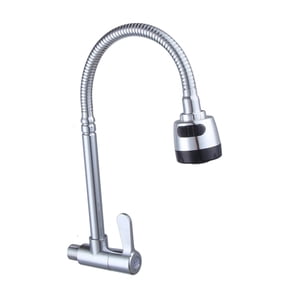 Bothyi - Grifo De Agua Fría Individual Práctico De Acero Inoxidable Para Baño, Hogar, Cocina, Montado En La Pared