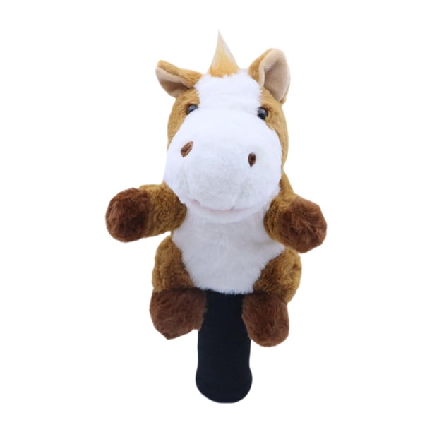 Funda de Madera para La Cabeza de Golf, Antiarañazos, Bonita Y Práctica Funda para La Cabeza Del Palo, Suministros de Golf para Parques Deportivos, Va Caballo