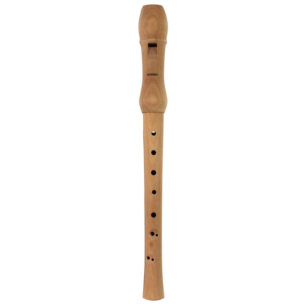 Flauta dulce soprano Hohner 9560 de madera de peral Barroca 2 piezas ...