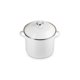 thumbnail image 1 of Cacerola Le Creuset de 9,5 L con esmalte blanco sobre acero, 1 of 3
