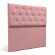 thumbnail image 2 of Respaldo de cama Botoné 1.5 Plaza felpa rosa palo, 2 of 2