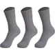thumbnail image 1 of Calcetines deportivos de algodón para mujer, fabricados en Estados Unidos, con costuras lisas en la puntera (3 pares), 1 of 6