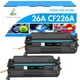 thumbnail image 1 of Cartucho de tóner TRUE IMAGE 26A negro, paquete de 2 unidades para impresora HP, 1 of 9