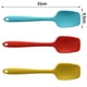 thumbnail image 2 of Juego de 3 cucharas espátulas de silicona, cuchara espátula de goma antiadherente resistente al calor de 315 °C, utensilios de cocina con cuchara de servicio inelástica sin BPA, utilizados para utensi, 2 of 5