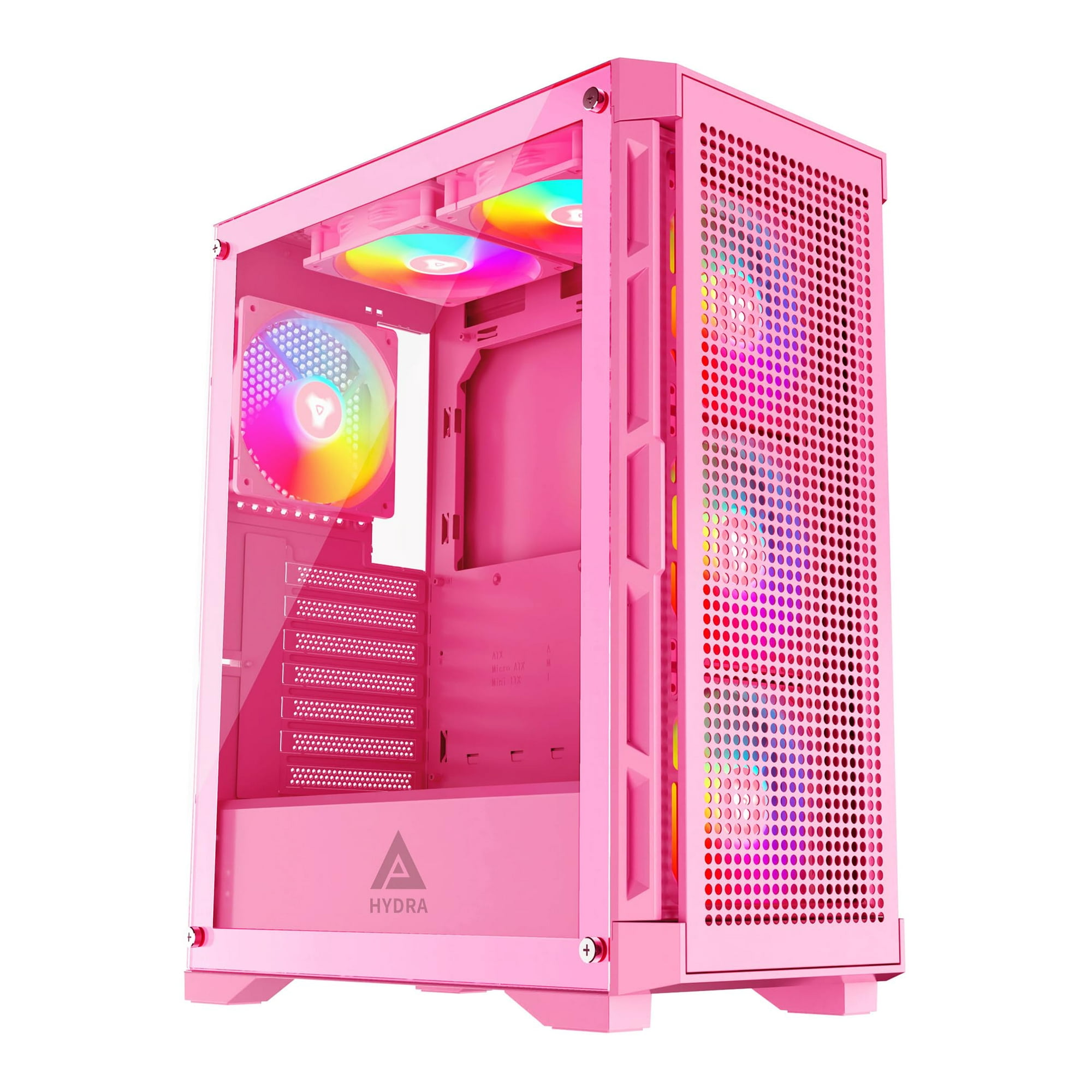 Funda Para Pc Apevia Hydra-pk Hydra Mid Tower Rosa