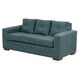 thumbnail image 3 of Living Franco 311 Cuero Auris Azul Petroleo, 3 of 10