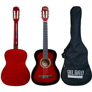 Guitarra Clásica Bilbao 3/4 Bil-34-Rb + Funda