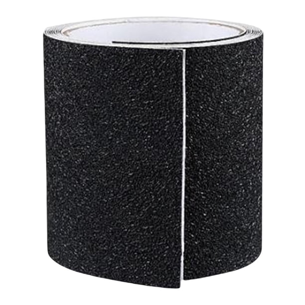 de suela antideslizante, cubre suela autoadhesivo, de suela de PVC de corte libre para tacones altos, mujeres, hombres, reparación , Negro 10x150cm