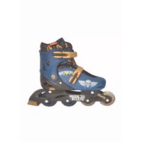Genérico - Patines En Línea Con Luces Ajustables T 34-37, Azul