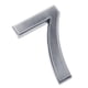 thumbnail image 1 of Número de puerta autoadhesiva de plástico plateado Número numérico numérico adhesivo número 7, 1 of 5