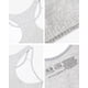 thumbnail image 3 of Sujetador deportivo Fruit of the Loom de algodón con espalda cruzada, paquete de 9 unidades, para mu, 3 of 3
