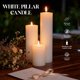 thumbnail image 3 of Velas Veiuwa Pack de 18 unidades blancas sin goteo 5 × 8 × 15 cm, 3 of 7