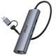 thumbnail image 1 of Adaptador Ethernet Hub USB-C Acer 1Gbps 3x USB 3.0 Aluminio, 1 of 9