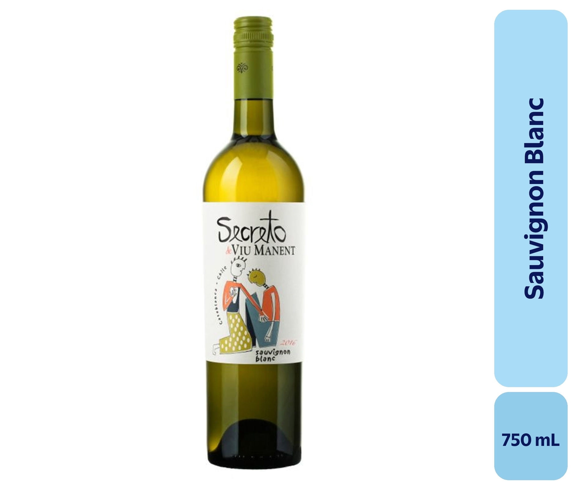 Vino Sauvignon Blanc Botella 750 mL Viu Manent
