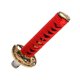 thumbnail image 3 of Perilla De Cambio De Marchas Domineering Samurai Sword Style Catchers Gear Para Coche Manual 15CM Rojo Negro, 3 of 5