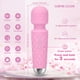 thumbnail image 2 of Masajeador inalámbrico portátil GWWJGSN de 8 velocidades y 20 modos, color rosa, 2 of 6