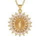 thumbnail image 5 of Gorgeous Women's Copper Virgin Mary Pendant Necklace - Perfect Holiday Gift for Believers!, 5 of 5