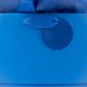 thumbnail image 4 of Bolsa de regalo Hallmark de 23 cm con rayas de foil azul y papel de seda, 4 of 6