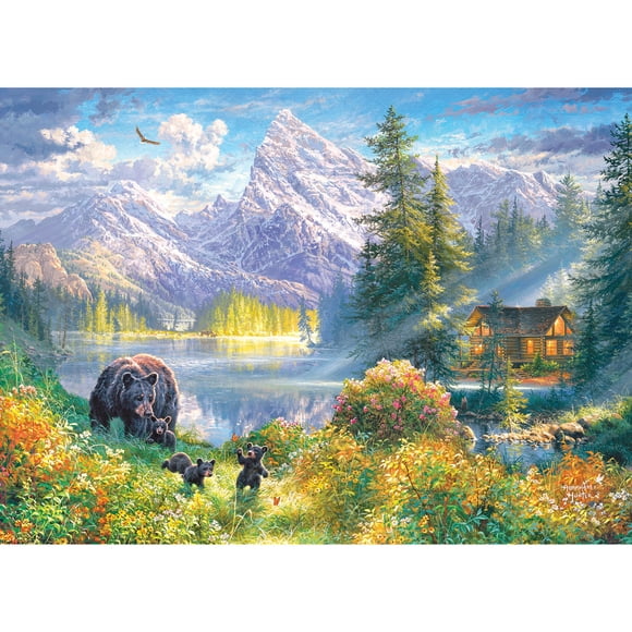 Rompecabezas RoseArt Abraham Hunter Mountain Morning, 1000 unidades