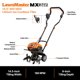 thumbnail image 2 of Cultivador fresador inalámbrico LawnMaster 48V MAX de 37 cm de ancho, 2 of 8