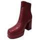 thumbnail image 4 of Botin Ecocuero ZAZ59 Rojo, 4 of 5