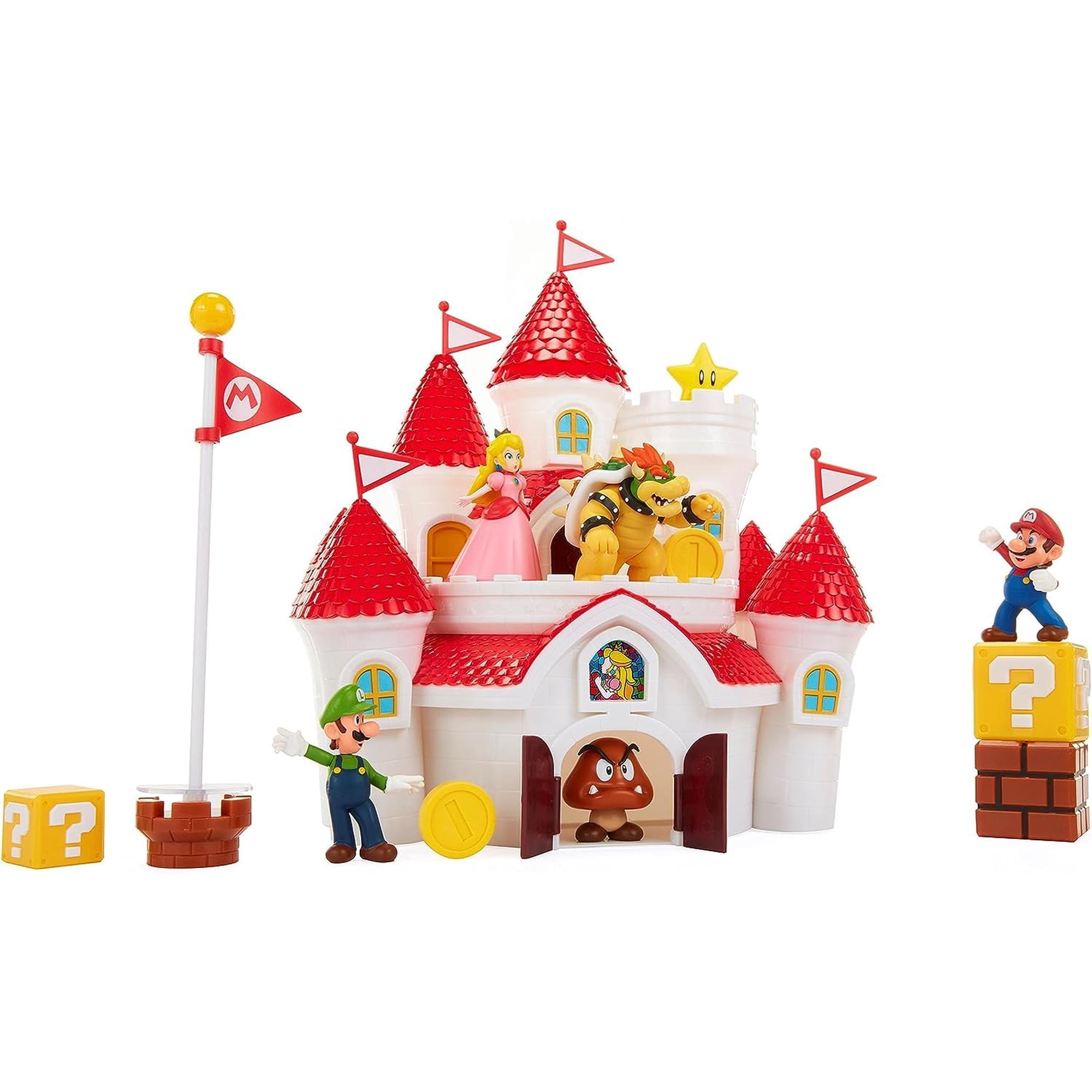 Set De Juego Jakks Pacific Super Mario Nintendo Mushroom Kingdom
