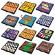 thumbnail image 1 of Set de juego de mesa Gamie Magnetic 12 juegos retro para niños mayores de 6 años, 1 of 8