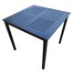 thumbnail image 3 of Mesa de comedor para exteriores 80cm Terrazas, Restaurantes Negro, 3 of 8