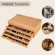 thumbnail image 5 of Cajón de almacenamiento de madera VISWIN 41x25x18 cm - 6 cajones, 5 of 6