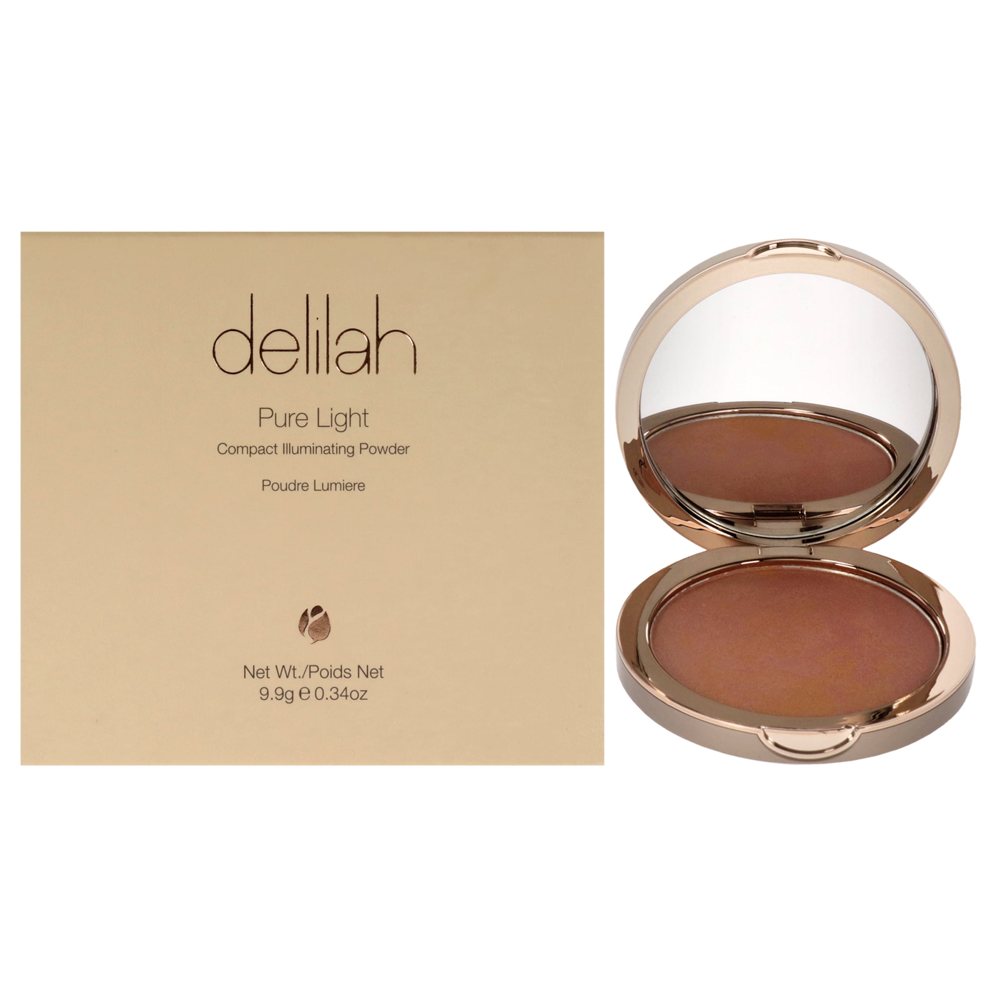 Polvo Iluminador Compacto Delilah Pure Light 10 Ml Mujer
