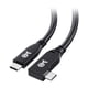 thumbnail image 1 of Cable USB4 Matters, 40 Gbps, ángulo recto, 1 m, Thunderbolt 4, 1 of 7