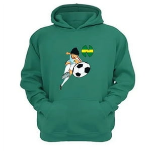 Genérico - Polerón Canguro Super Campeones Verde Aguamarina Talla S Unisex