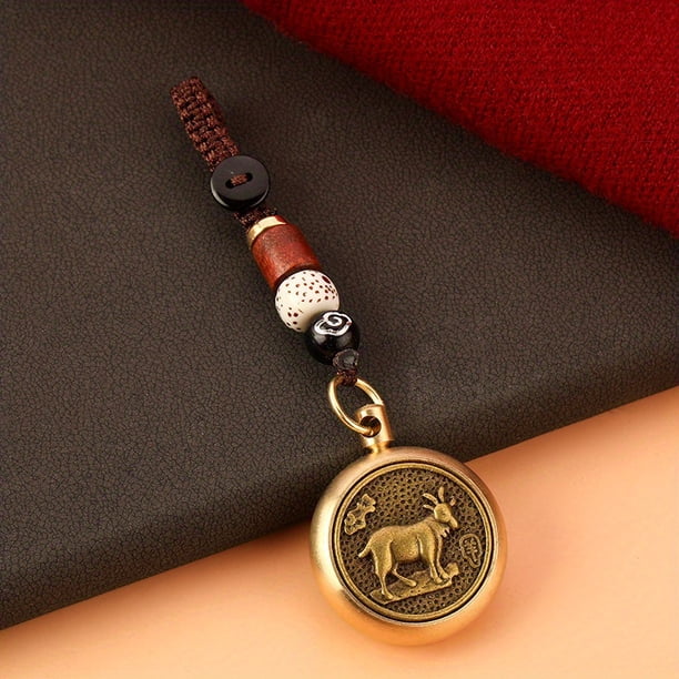 Bring Good Fortune with this Chinese Zodiac Car Keychain Pendant