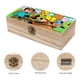 thumbnail image 3 of Los Osos Cañones Caja Organizadora de Madera Rústica, 3 of 6